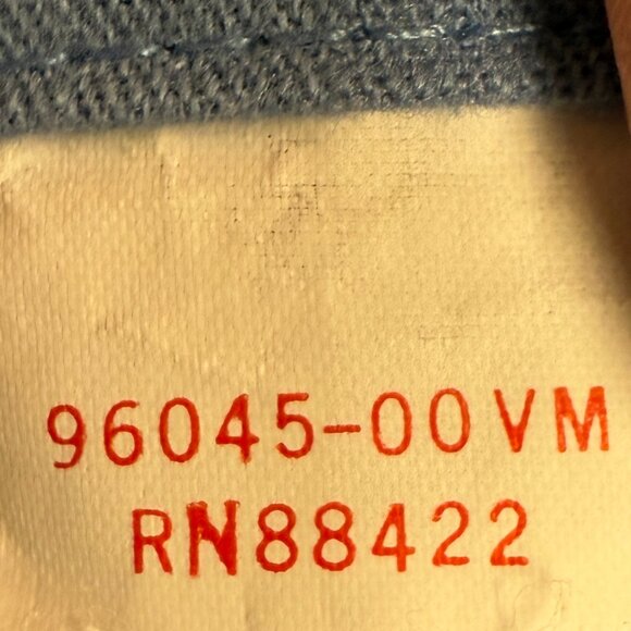 EUC Men's HARLEY DAVIDSON Embroidered Camp Collar Two-Toned Blue Shirt | Size XL - Picture 5 of 5